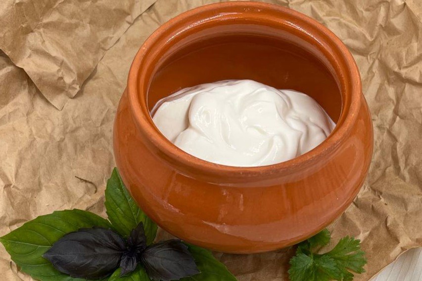 Сметана из коровьего молока