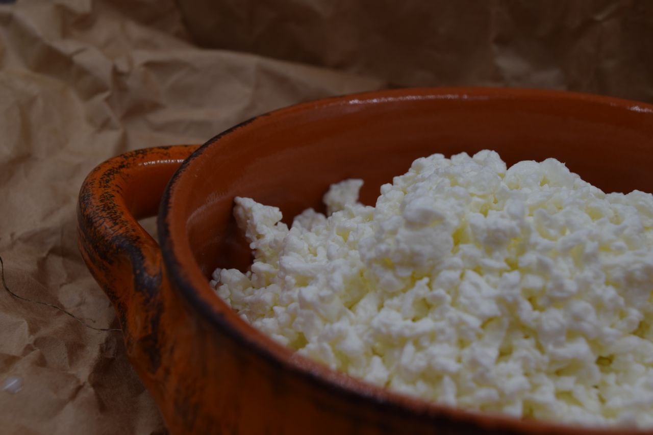 Творог из козьего молока