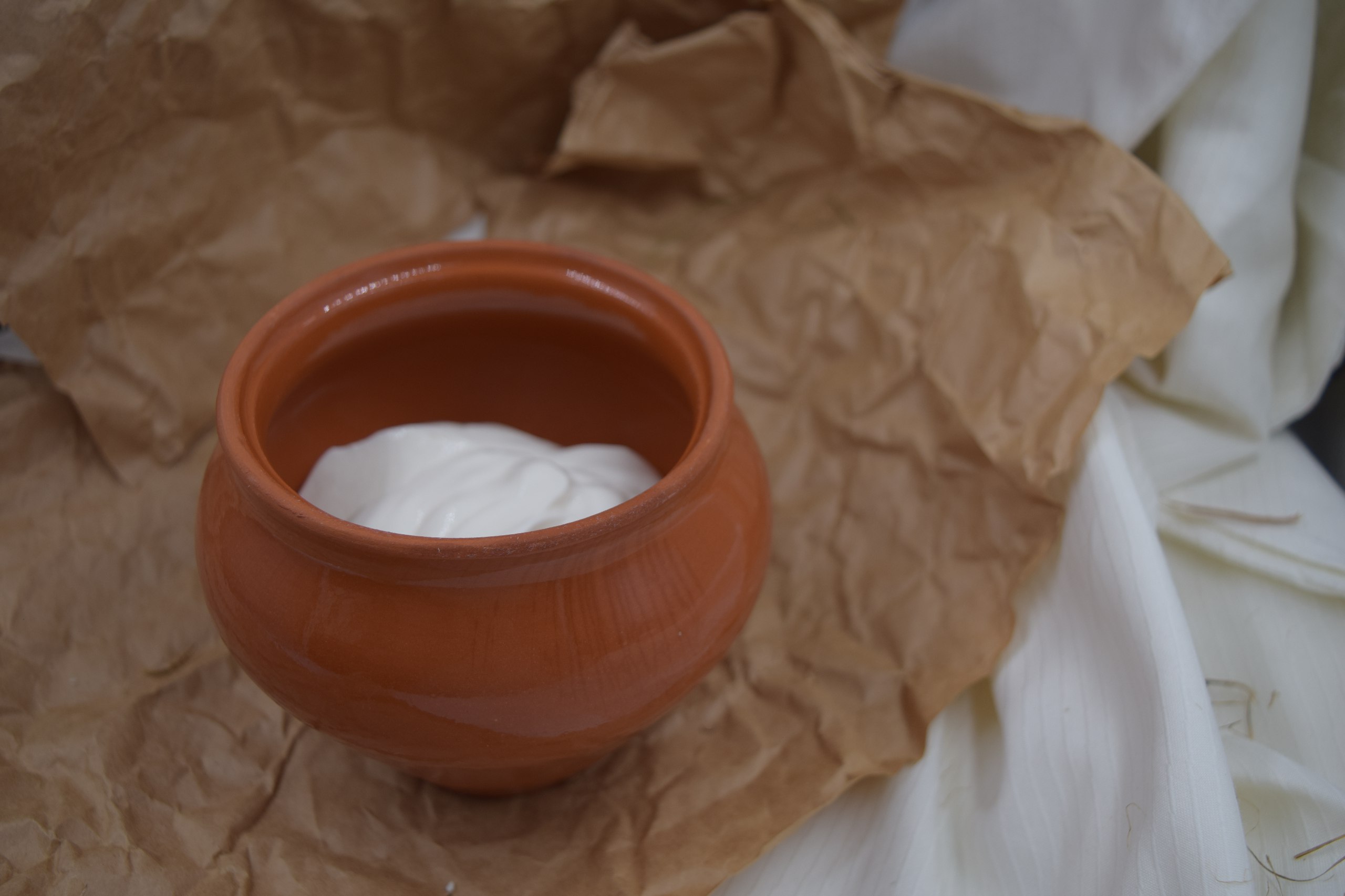 Сметана из овечьего молока